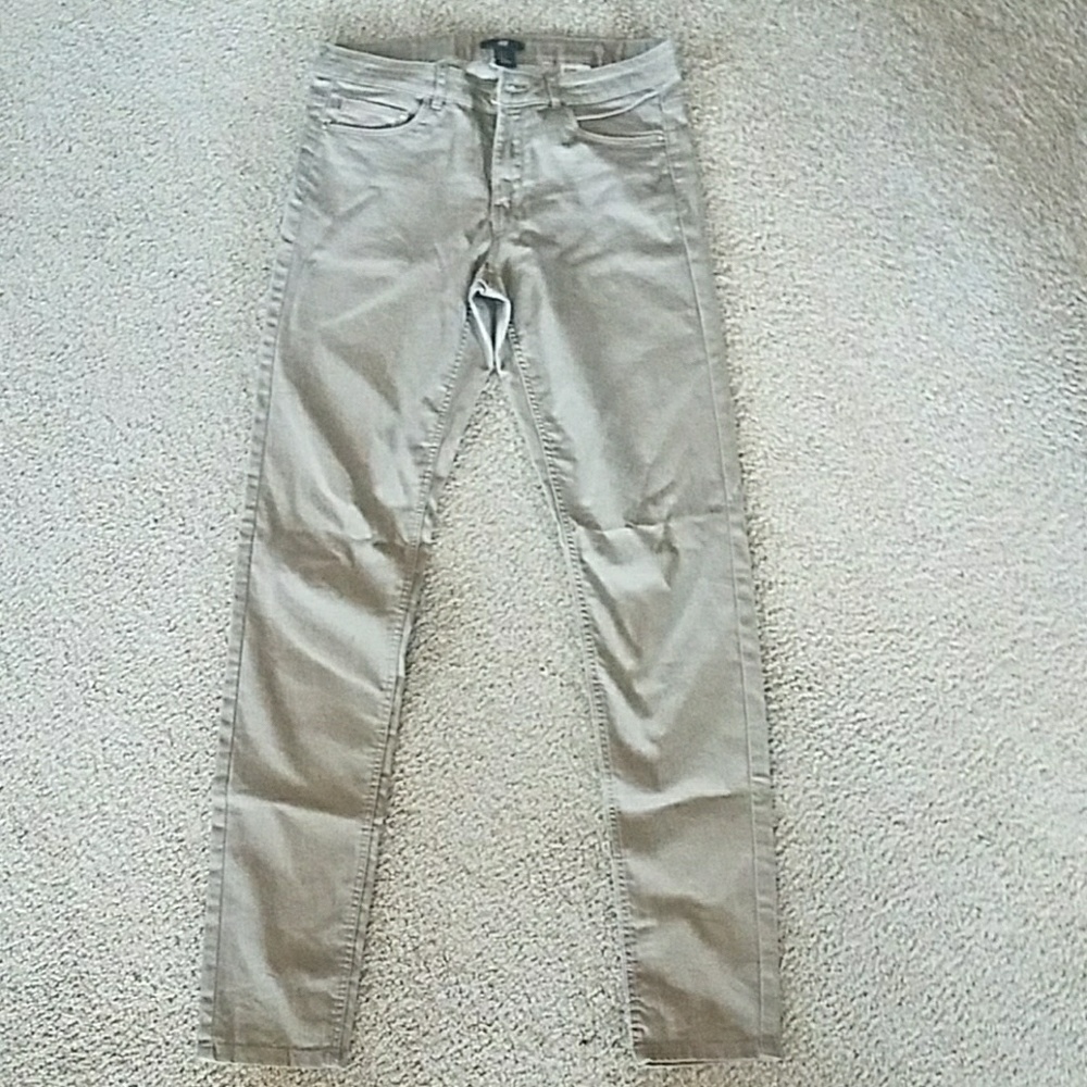 US Size 10 H&M Beige Skinny Jeans